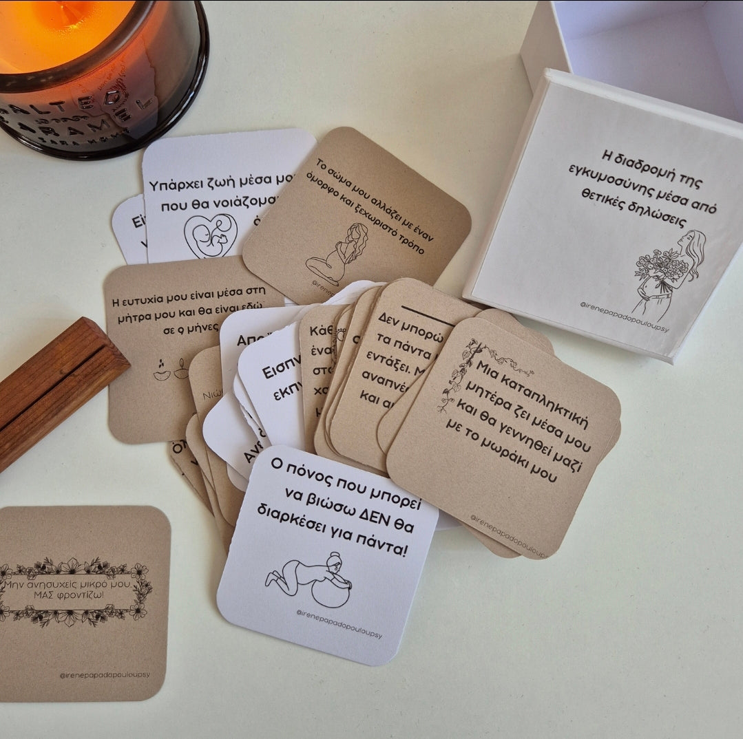 Pregnancy Affirmation cards